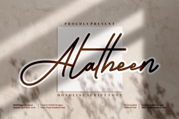 Alatheen Font