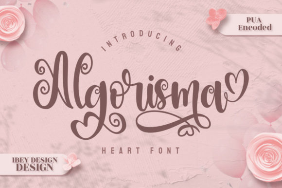 Algorisma Font Poster 1