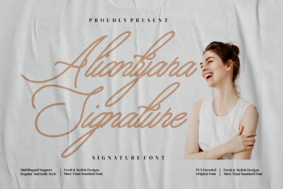 Aliantyara Signature Font