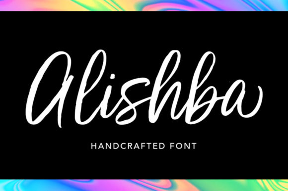 Alishba Font Poster 1