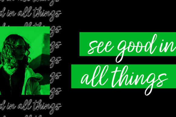 Alishba Font Poster 2