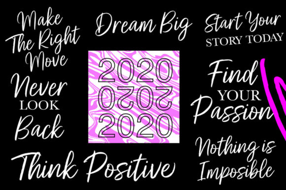 Alishba Font Poster 4