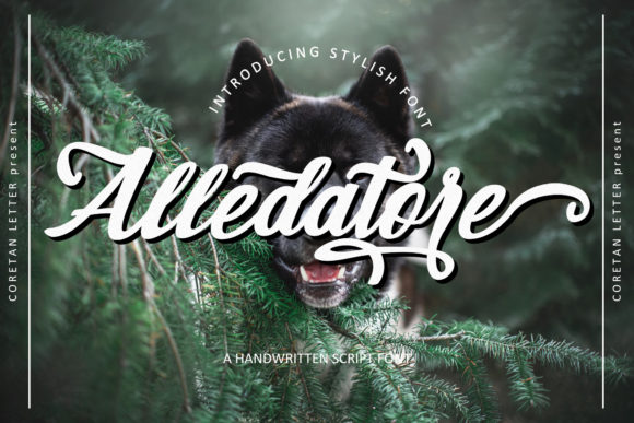 Alledatore Font