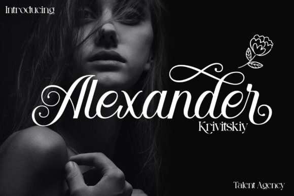 Alleysondust Font Poster 7
