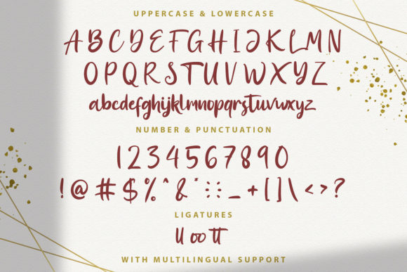 Allison Franco Font Poster 14