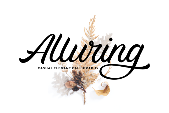 Alluring Calligraphy Font