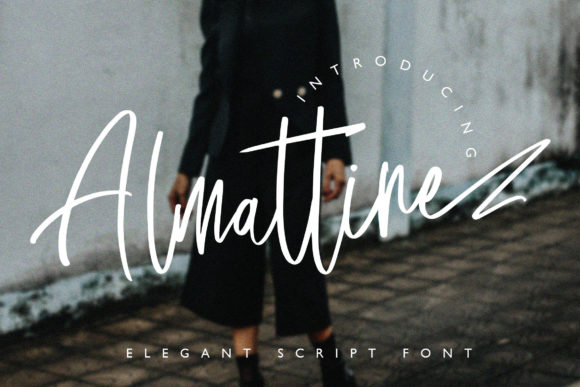 Almattine Font Poster 1