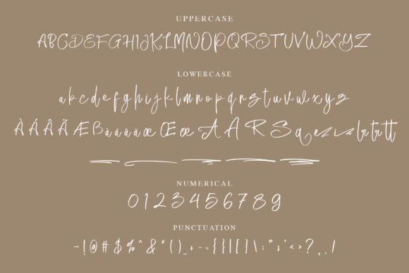 Almattine Font Poster 8