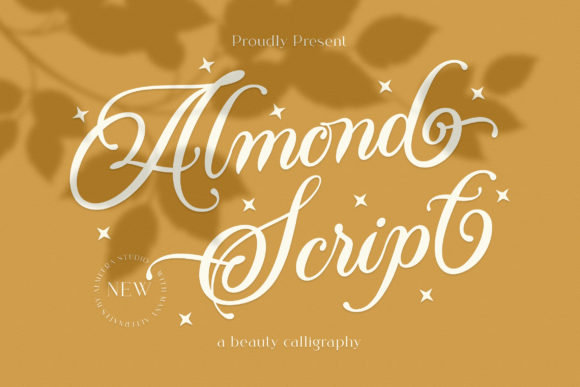 Almond Script Font Poster 1