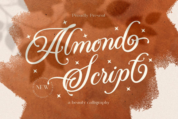 Almond Script Font Poster 12