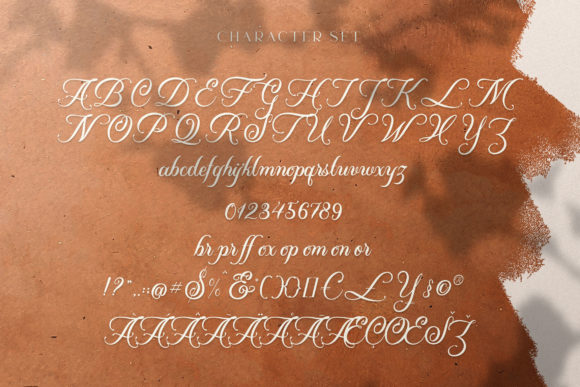Almond Script Font Poster 7