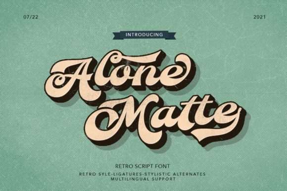 Alone Mate Font