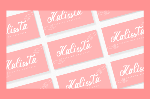 Alovetha Font Poster 7