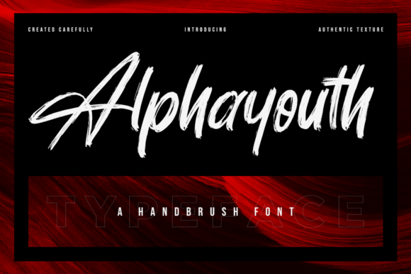 Alphayouth Font Poster 1