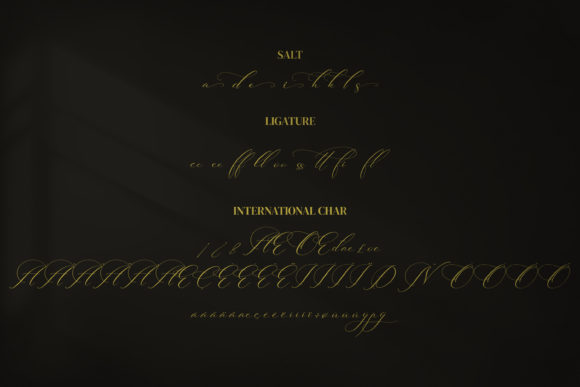 Alysthia Font Poster 7
