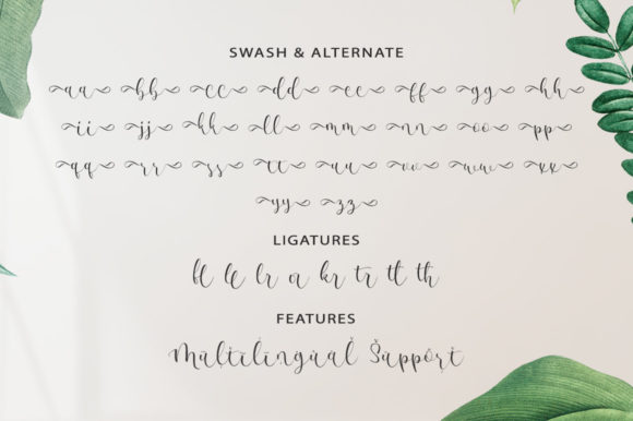 Amalena Font Poster 11