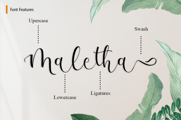 Amalena Font Poster 9