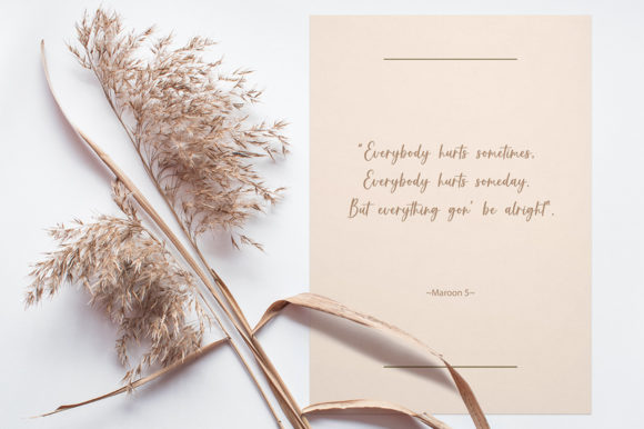 Amanda Font Poster 8