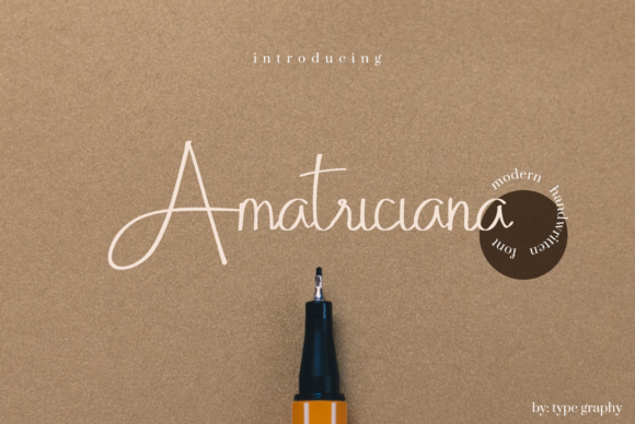 Amatriciana Font