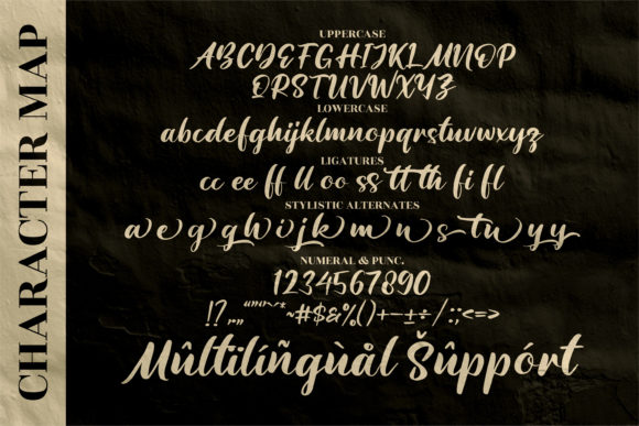 Amattera Million Font Poster 12