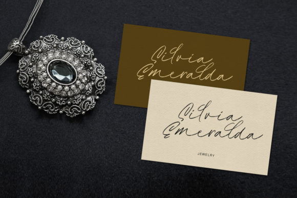 Amelia Bright Font Poster 4
