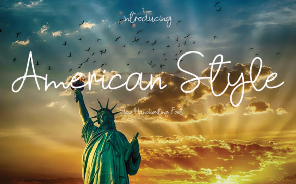 American Style Font