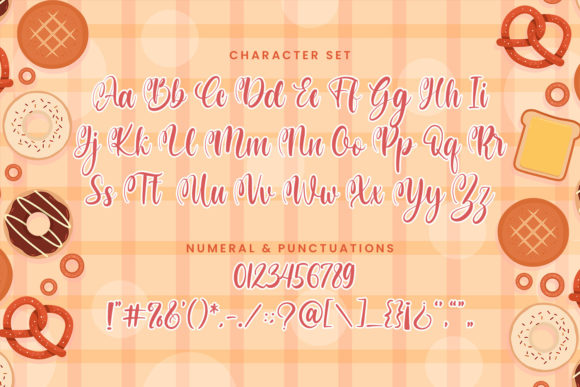 Americana Bakery Font Poster 8