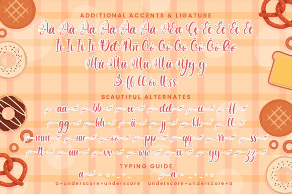 Americana Bakery Font Poster 9
