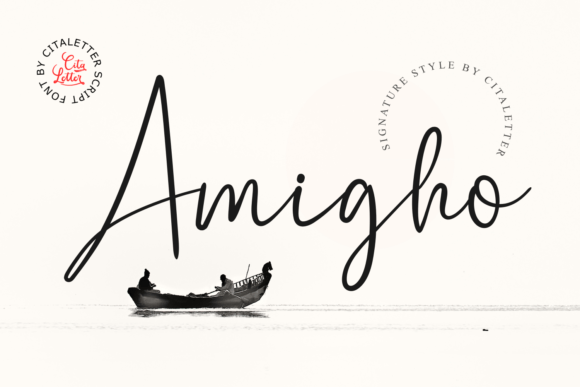 Amigho Font Poster 1