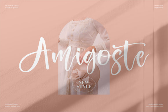 Amigoste Font Poster 1