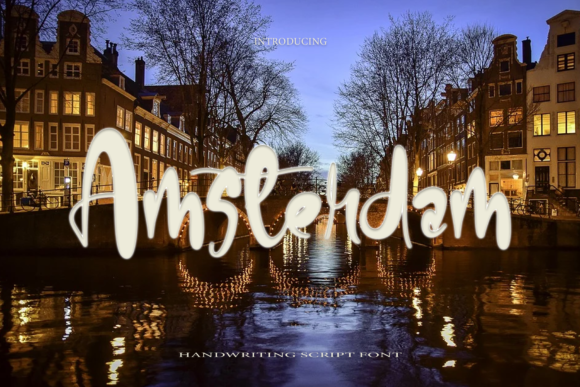 Amsterdam Font Poster 1