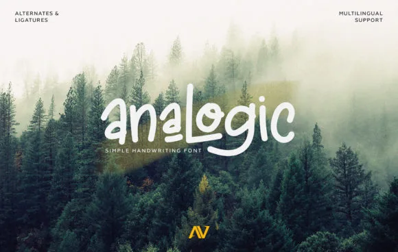 Analogic Font Analogic Font Poster 1