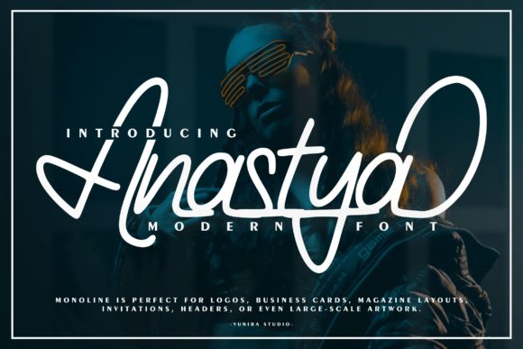 Anastya Font Poster 1