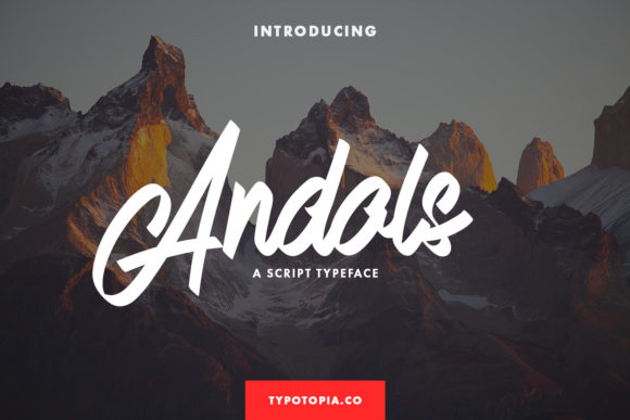 Andals Font Poster 1