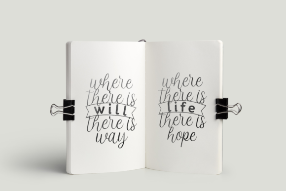 Andeeta Font Poster 4