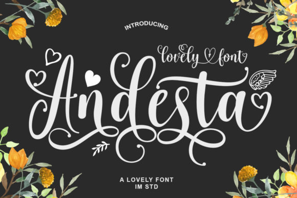 Andesta Font Poster 1