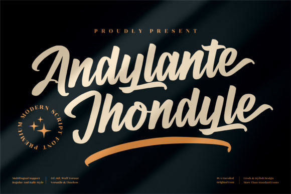 Andylante Jhondyle Font