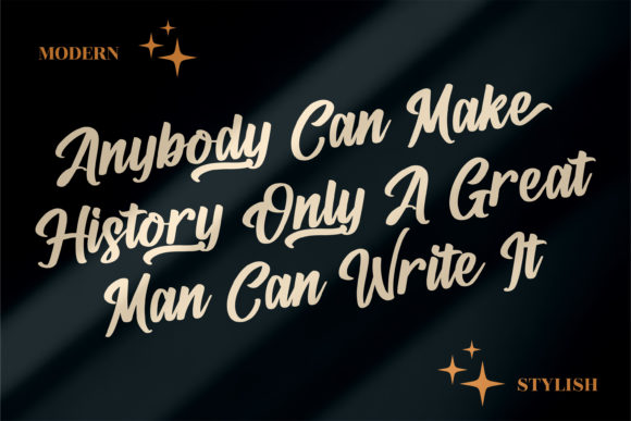 Andylante Jhondyle Font Poster 4