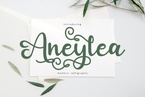 Aneylea Font Poster 1