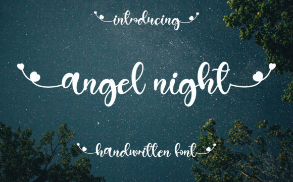 Angel Night Font