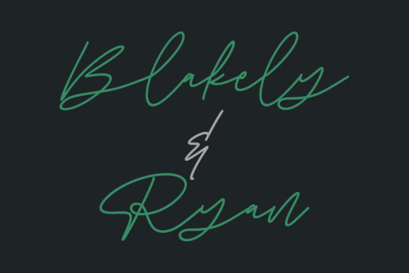Angel Rise Font Poster 4