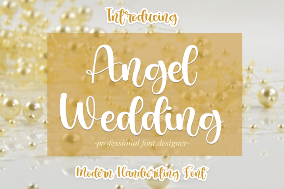 Angel Wedding Font Poster 1