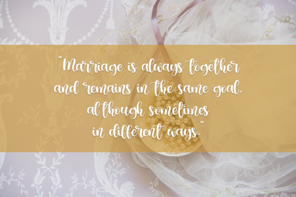 Angel Wedding Font Poster 4