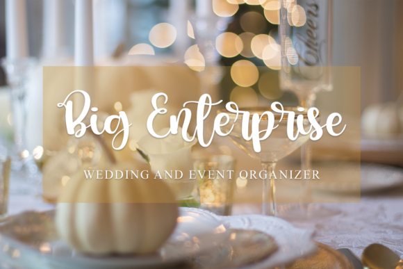 Angel Wedding Font Poster 5