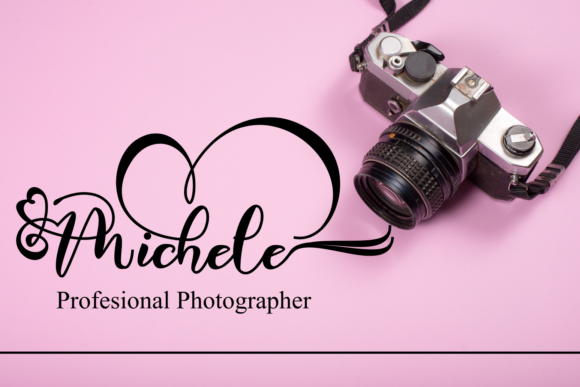 Angelica Font Poster 4