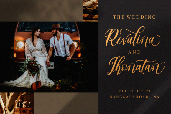 Angelina Font Poster 2