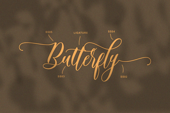 Angelina Font Poster 5