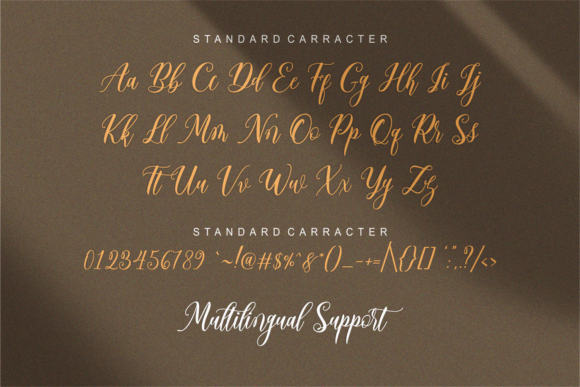 Angelina Font Poster 7
