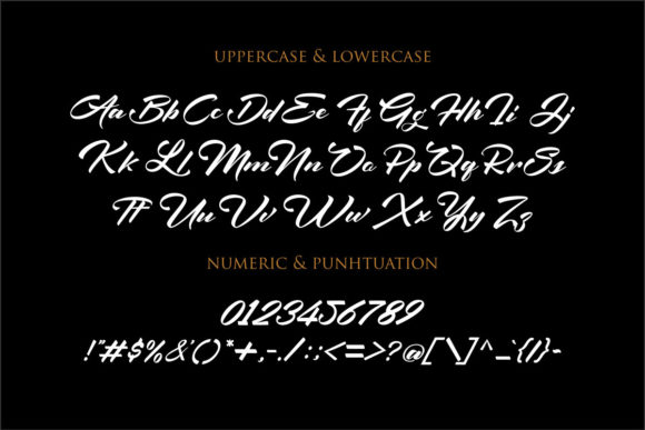 Angellina Font Poster 7