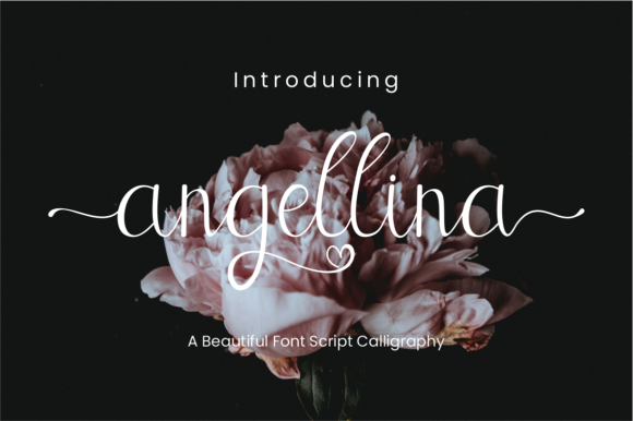 Angellina Font Poster 1